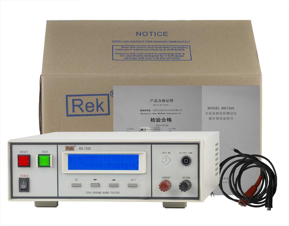 Good quality Programmable Dc Electronic Load -
 RK7305 Ground Bond Tester – Meiruike