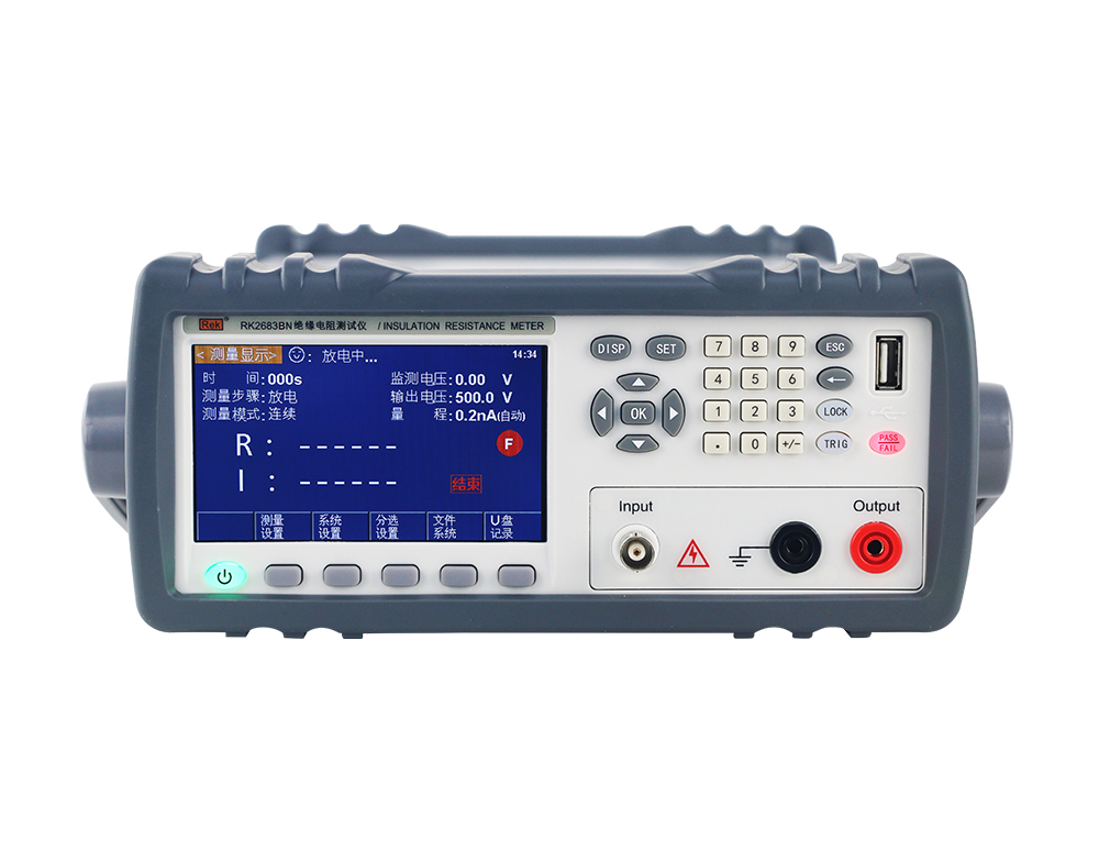 Factory Cheap Hot Mos-620ch Readoot Oscilloscope -
  RK2683AN / RK2683BN Insulation Resistance Tester – Meiruike