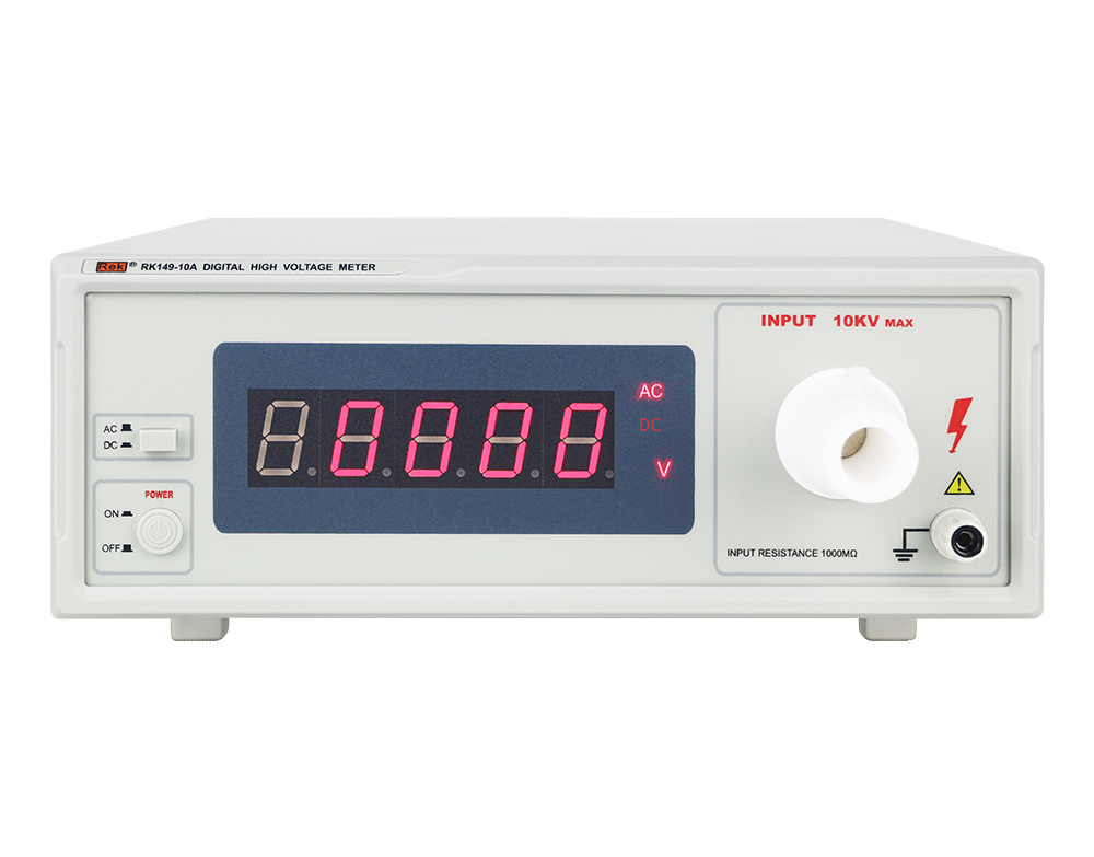 2020 Good Quality Range (Ac / Dc) 500v ~ 20kv Voltage Tester -
 RK149-10A High Voltage Digital Meter – Meiruike