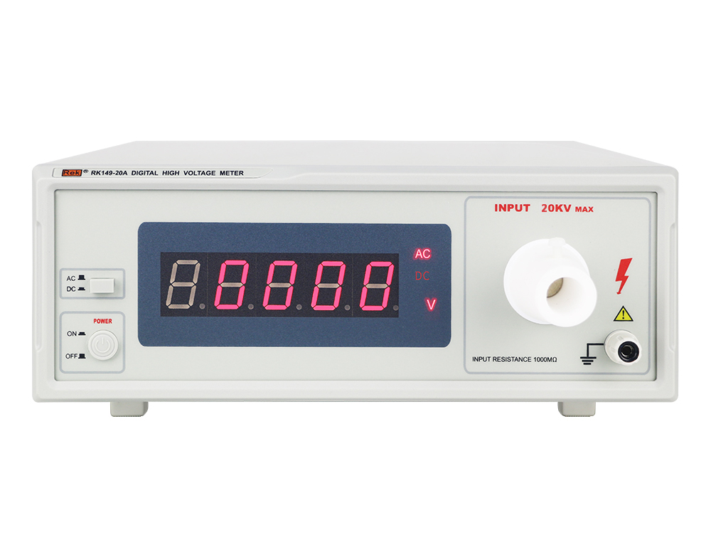 2020 Good Quality Range (Ac / Dc) 500v ~ 20kv Voltage Tester -
 RK149-20A High Voltage Digital Meter – Meiruike
