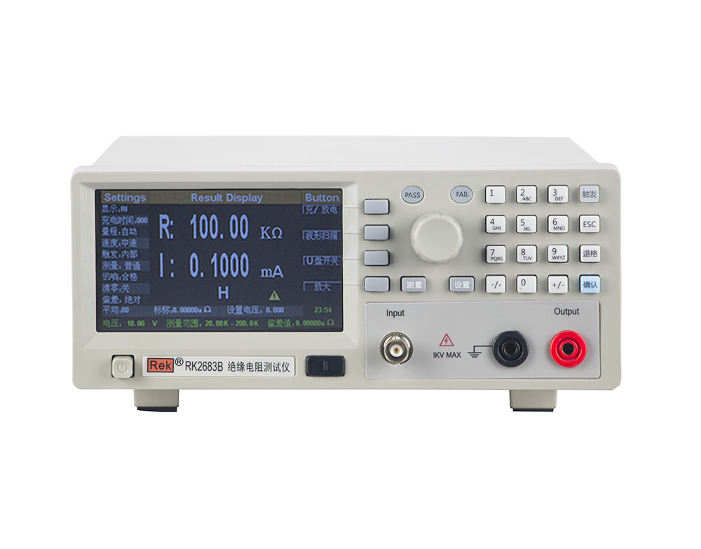 2020 China New Design Cheap Price Oscilloscope 2 Channel 20mhz -
 RK2683B Insulation Resistance Tester – Meiruike