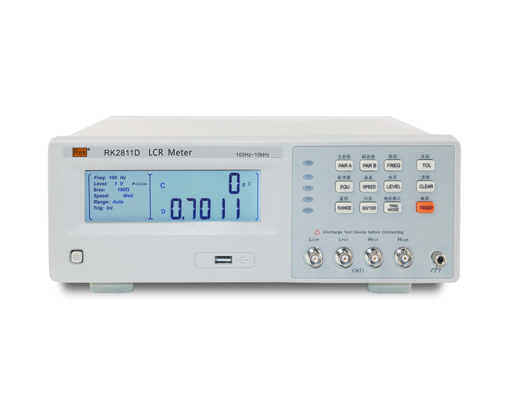 Manufacturer for Test The Inductor Capacitance Resistance -
 RK2811D Digital Electric Bridge – Meiruike