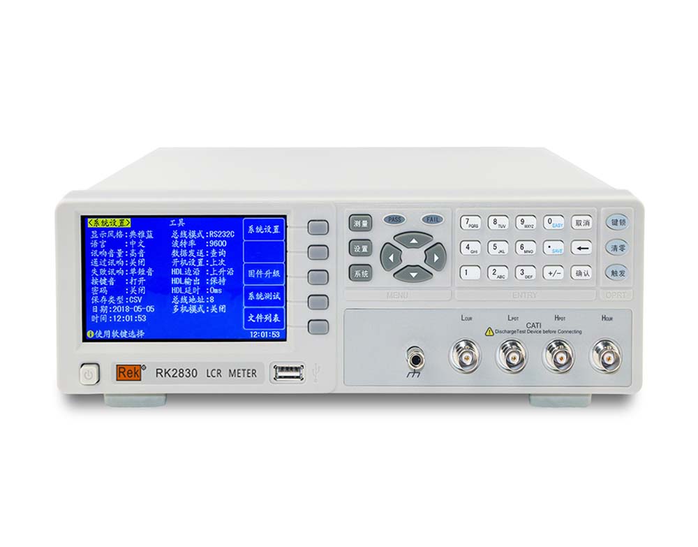 Manufacturer for Test The Inductor Capacitance Resistance -
 RK2830/ RK2837 Digital Bridge – Meiruike