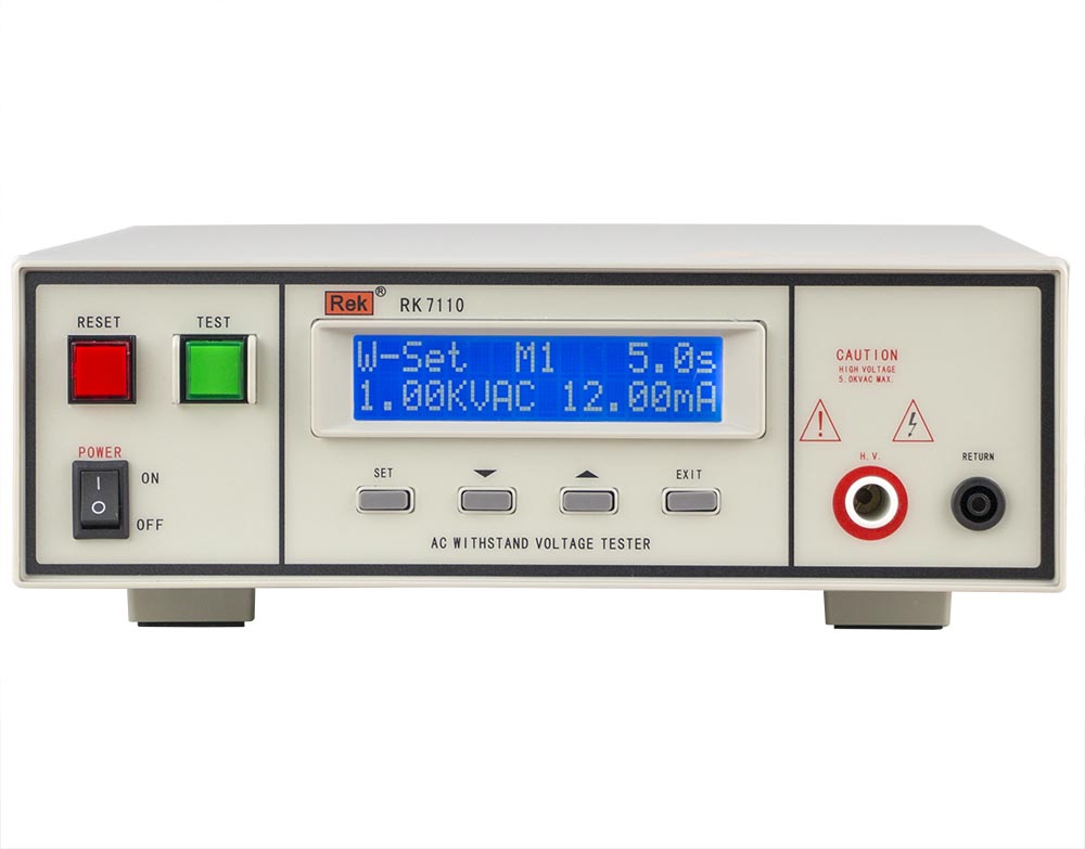 Manufacturer for Vlf Ac Hipot Tester -
 RK7112/ RK7122/ RK7110/ RK7120 Programmable Withstand Voltage Tester – Meiruike
