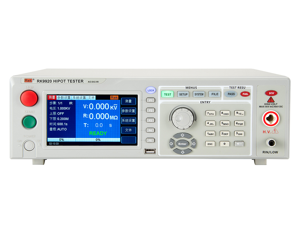 2020 wholesale price Break Down Voltage (Bdv)Tester -
 RK9920AY/ RK9910AY/ RK9920BY/ RK9910BY Programmable Withstand Voltage Tester – Meiruike