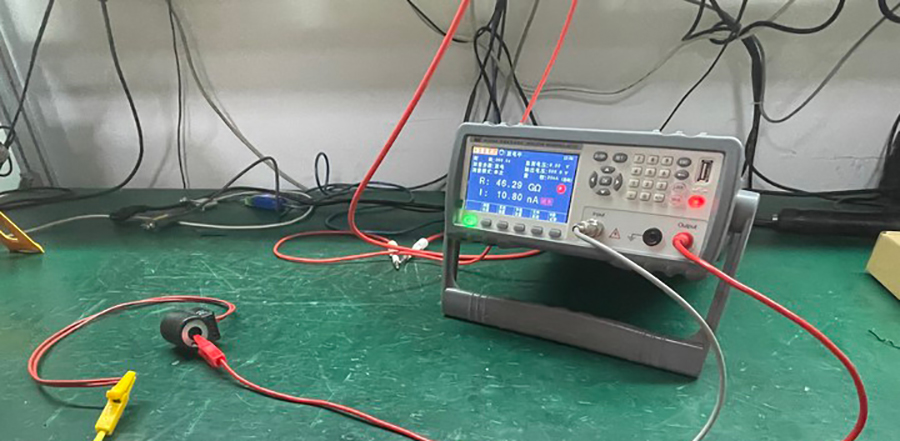 Insulation resistance tester wiring diagram